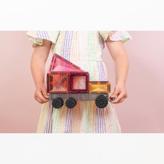 Connetix® Magnetic Tiles Pastel Transport Pack Set
